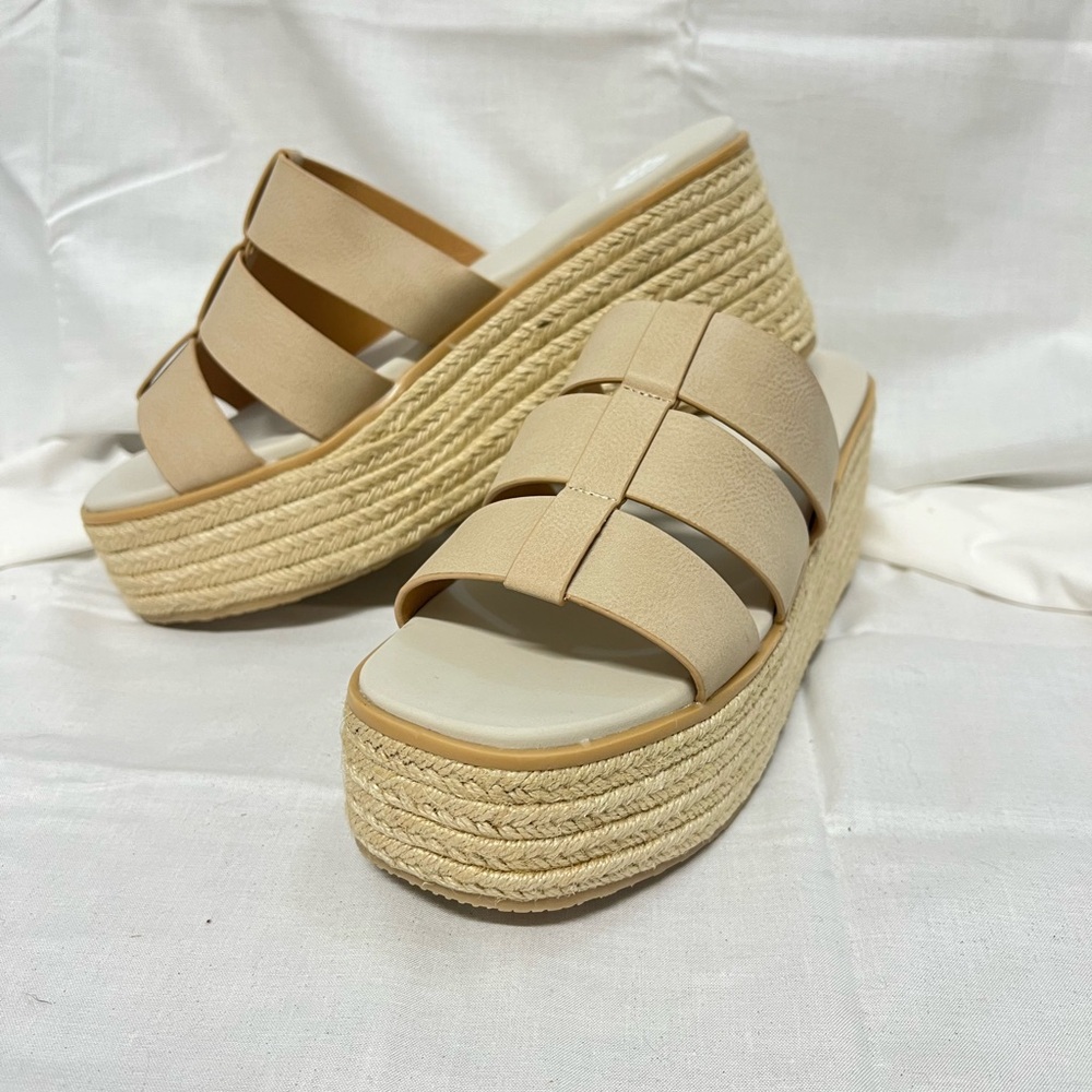 Yellowbox Joy wedge in Natural